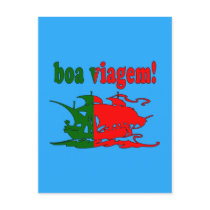 Boa Viagem - Good Trip in Portuguese - Vacations Post Card
