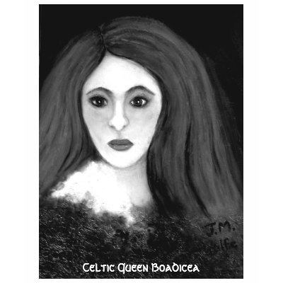 Boadicea, red-headed warrior queen, led a revolt against the Romans ... - boadicea_celtic_queen_tshirt-p235557787225883828zx1su_400