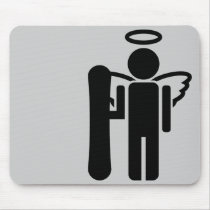 board angel. mouse pad
