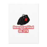 Board Certified OB/GYN Post Card