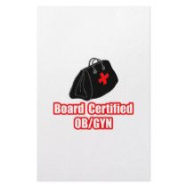 Board Certified OB/GYN stationery