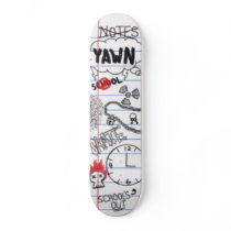 Board in School Skate Board Deck