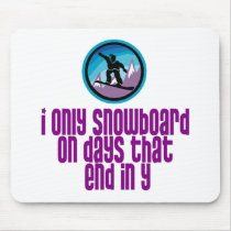 BoardChick Days Mouse Pad