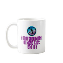 BoardChick Days Coffee Mug