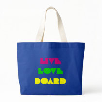 BoardChick Live Love Board Canvas Bags