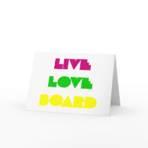BoardChick Live Love Board Cards