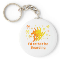 BoardChick Rather Key Chain