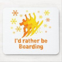 BoardChick Rather Mouse Pad