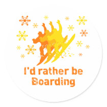 BoardChick Rather Round Stickers