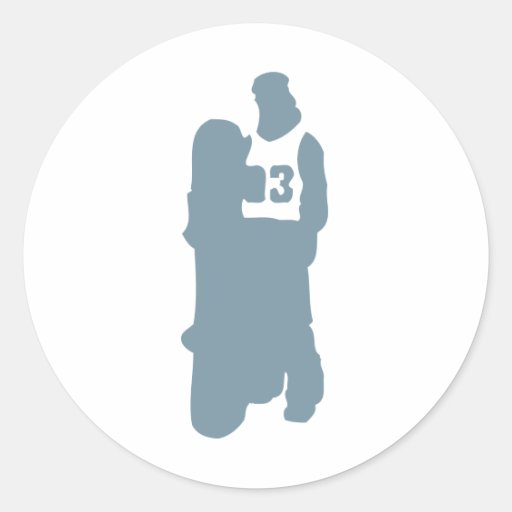 Boarder Round Stickers
