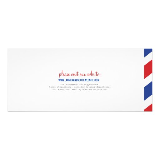 Boarding Pass Airmail Ticket Invitation