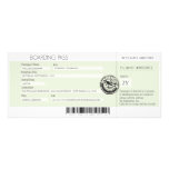 Boarding Pass Invitations