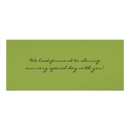 Boarding Pass Linen Wedding Invitation Black Green