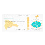 Boarding Pass Save the Date to Dominican Republic Announcements