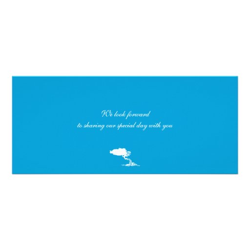 Boarding Pass to Aruba Wedding Invitation