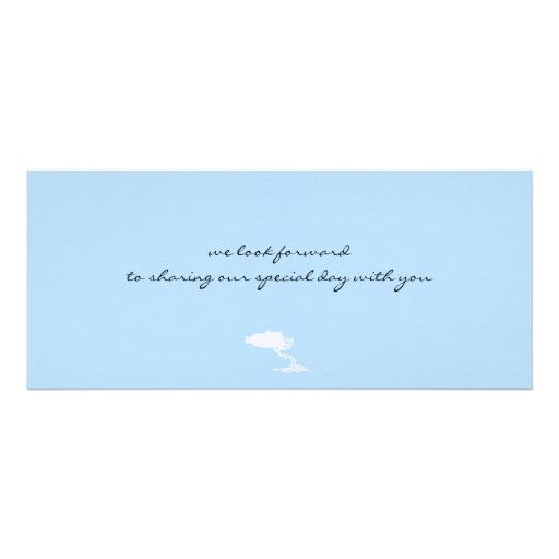 Boarding Pass to Aruba Wedding Invitation