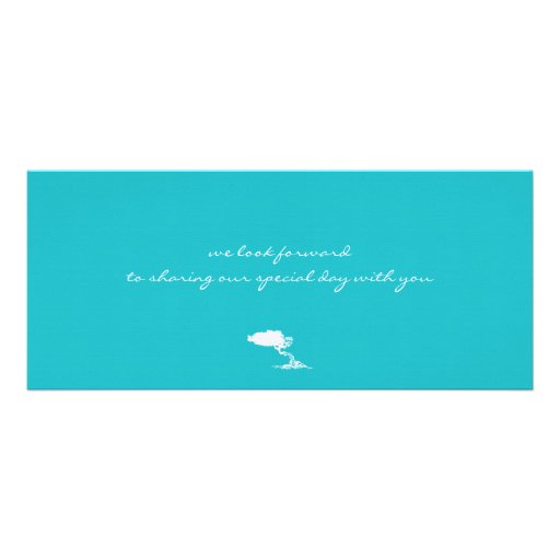 Boarding Pass to Aruba Wedding Invitation