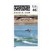 Boarding Water Surfing Postage