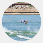 Boarding Water Surfing Sticker