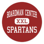 Boardman Center - Spartans - Middle - Youngstown stickers