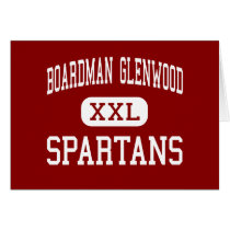 Boardman Glenwood - Spartans - Middle - Youngstown Cards