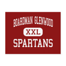 Boardman Glenwood - Spartans - Middle - Youngstown Post Cards