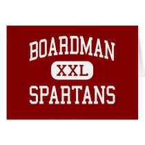 Boardman - Spartans - High School - Boardman Ohio Greeting Cards