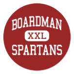 Boardman - Spartans - High School - Boardman Ohio stickers