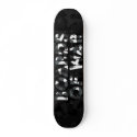 Boards Of War Black and White Camo Deck skateboards by BoardsOfWar Boards Of War Black and White Camo Deck skateboards
