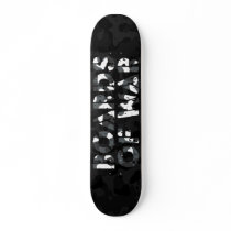 Boards Of War Black and White Camo Deck skateboards by BoardsOfWar Boards Of War Black and White Camo Deck skateboards