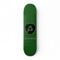 Boards Of War Green Nuke Logo Deck skateboards by BoardsOfWar Boards Of War Green Nuke Logo Deck skateboards
