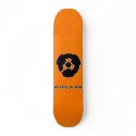 Boards Of War Orange Nuke Logo Deck skateboards