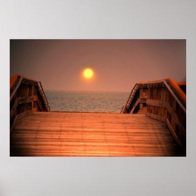 Boards to an Atlantic Sunrise Posters by almedic104