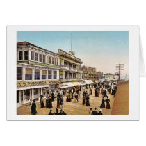 Boardwalk at Atlantic City 1900 Cards