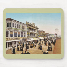 Boardwalk at Atlantic City 1900 Mouse Pad