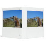 Boardwalk, Florida, Cape San Bur beach picture Vinyl Binder