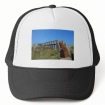 Boardwalk, Florida, Cape San Bur beach picture Mesh Hats