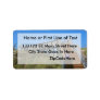 Boardwalk, Florida, Cape San Bur beach picture Personalized Address Labels