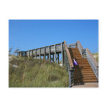 Boardwalk, Florida, Cape San Bur beach picture Post Card