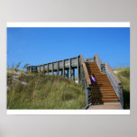 Boardwalk, Florida, Cape San Bur beach picture Poster