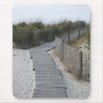 Boardwalk to Beach Mousepad