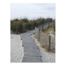 Boardwalk to Beach Postcard