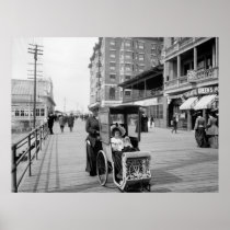 Boardwalk Transport: 1905 Poster