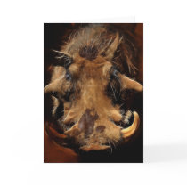 Boars love me if you can greeting card