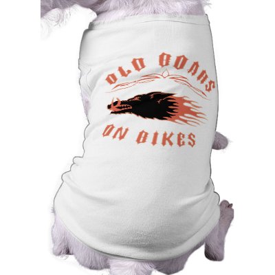 Boars on Bikes Dog T Shirt by vicevoices