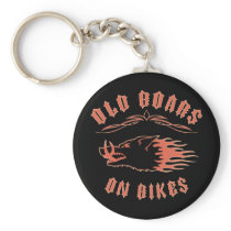 Boars on Bikes Key Chains