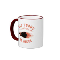 Boars on Bikes Coffee Mugs