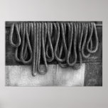 Boat - Abstract - Fit to be tied Poster