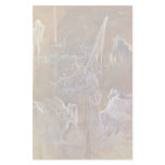 Boat Among Icebergs By Doré Gustave Personalized Stationery