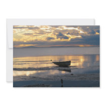 Boat and Heron Custom Invites
